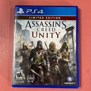 Limited Edition Assassin's Creed Unity for the PS4